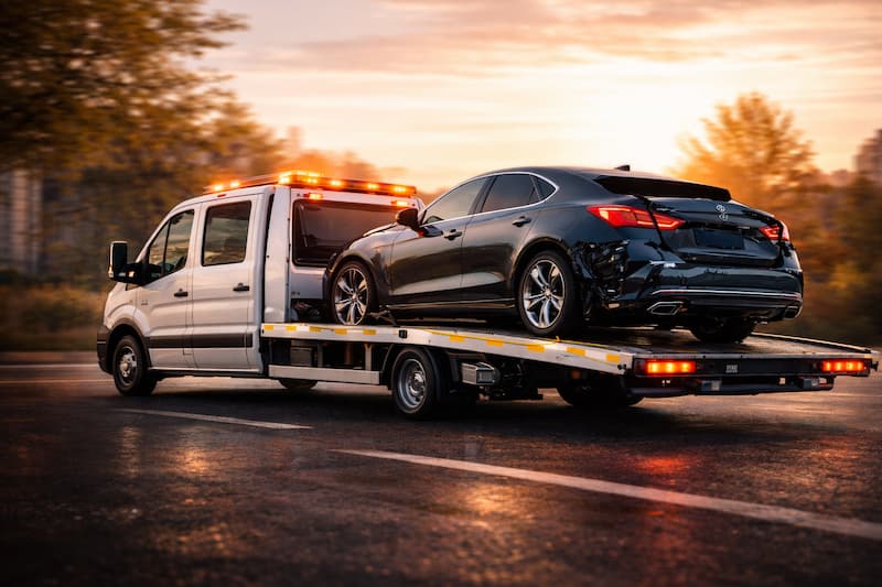 Tractări auto Sibiu – platformă auto și transport sigur